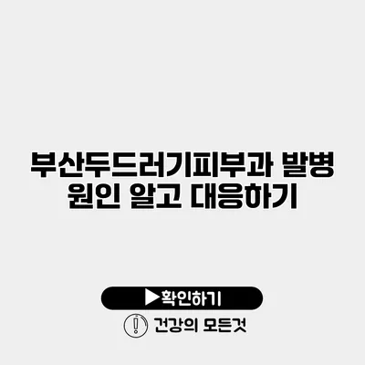 부산두드러기피부과 발병 원인 알고 대응하기